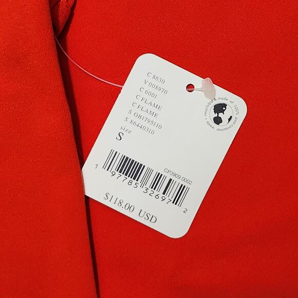 Free People Fiery Red Jumpsuit - Picture 6 of 10